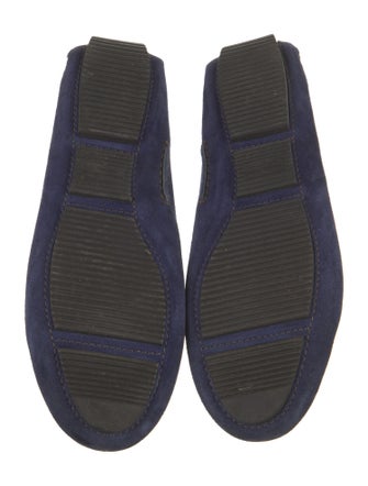 Bottega Veneta Intrecciato Weave Suede Moccasins