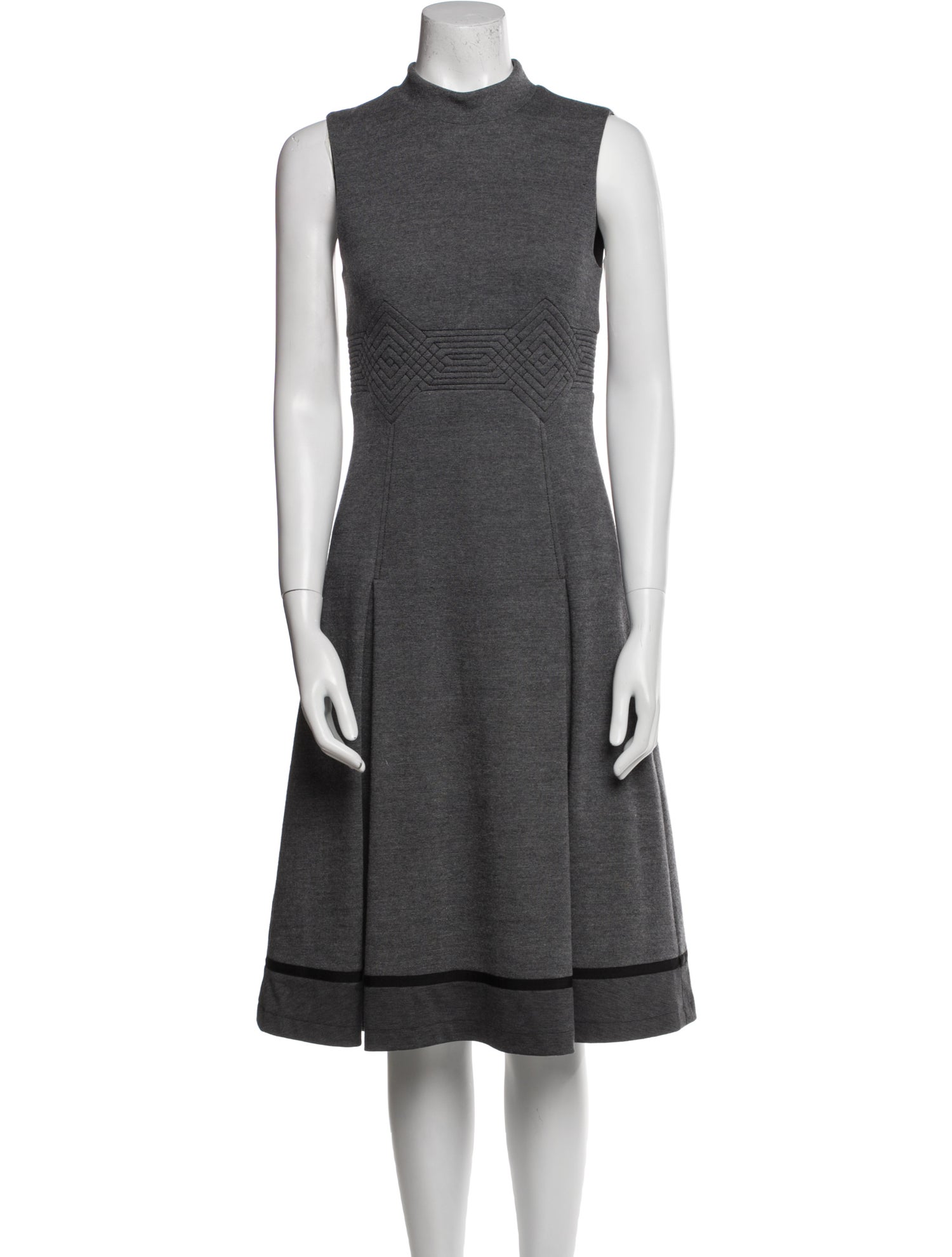 Bottega Veneta Silk Midi Length Dress