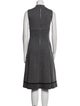 Bottega Veneta Silk Midi Length Dress