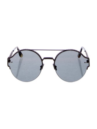 Bottega Veneta Round Tinted Sunglasses