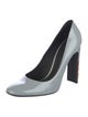 Bottega Veneta Intrecciato Weave Patent Leather Pumps