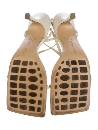 Bottega Veneta Leather Slingback Sandals