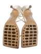 Bottega Veneta Leather Slingback Sandals