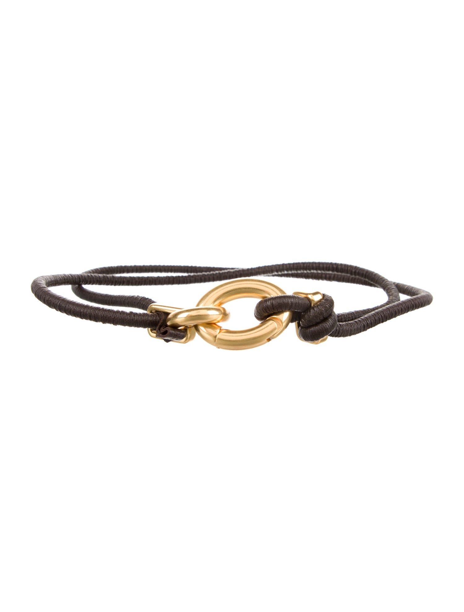 Bottega Veneta Skinny Leather Waist Belt