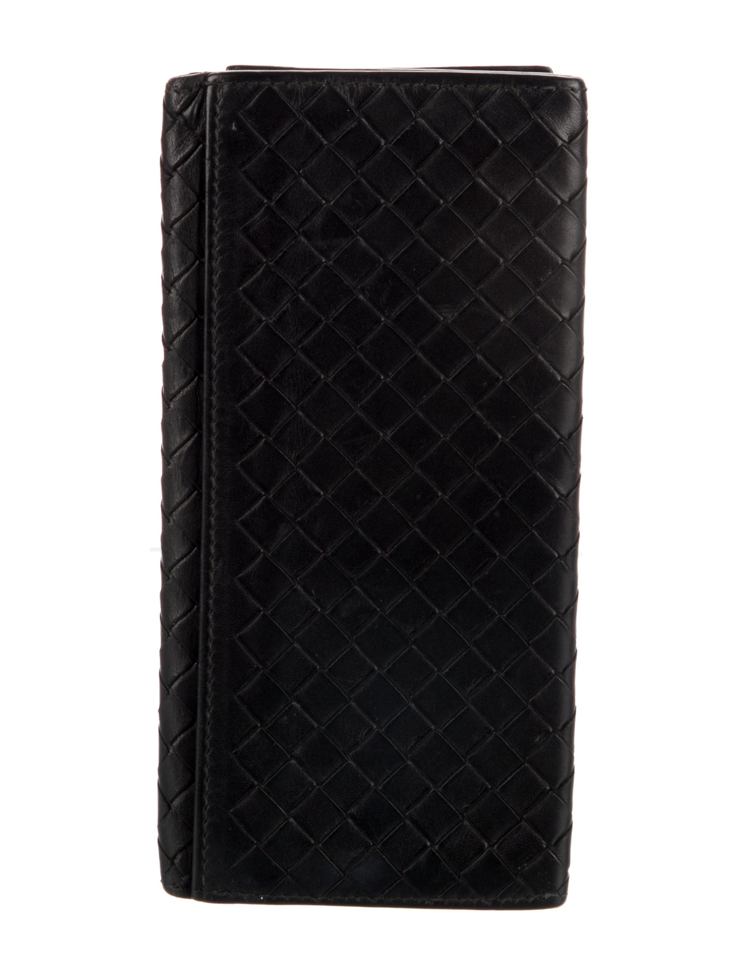 Bottega Veneta Vintage Intrecciato Weave Wallet