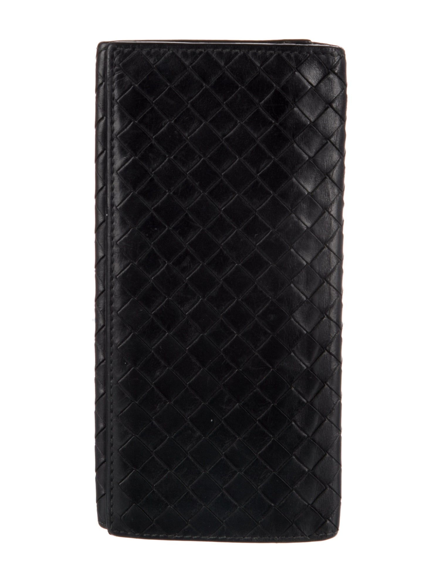 Bottega Veneta Vintage Intrecciato Weave Wallet