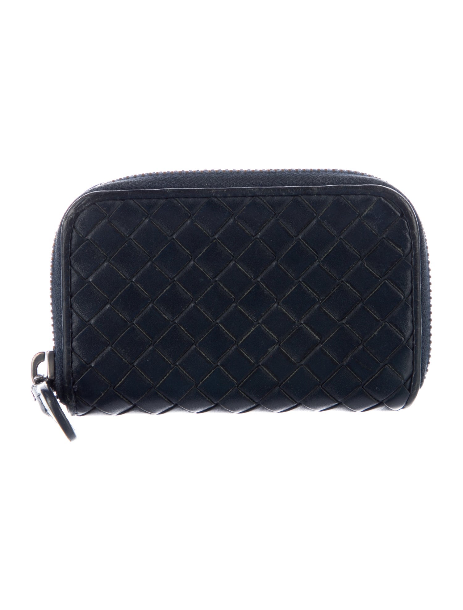 Bottega Veneta Intrecciato leather compact Intrecciato Weave Wallet