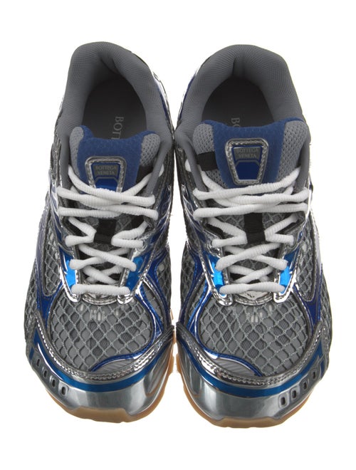 Bottega Veneta Mesh Colorblock Pattern Athletic Sneakers