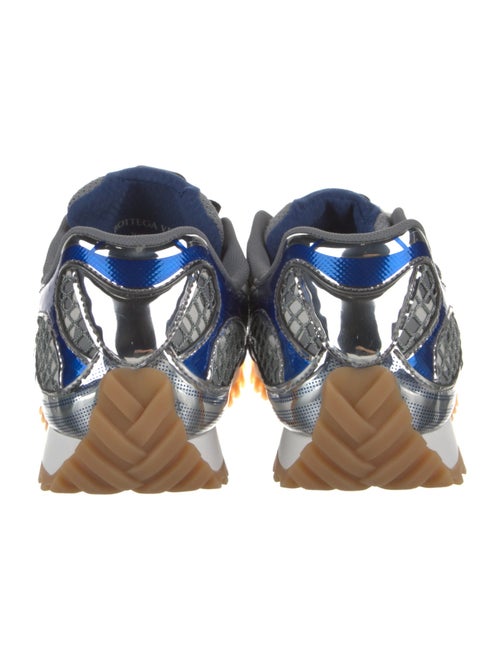 Bottega Veneta Mesh Colorblock Pattern Athletic Sneakers