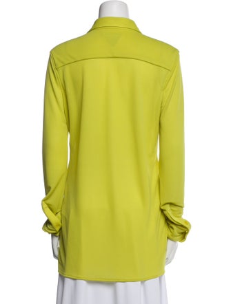 Bottega Veneta Long Sleeve Button-Up Top