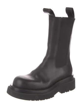 Bottega Veneta Leather Chelsea Boots
