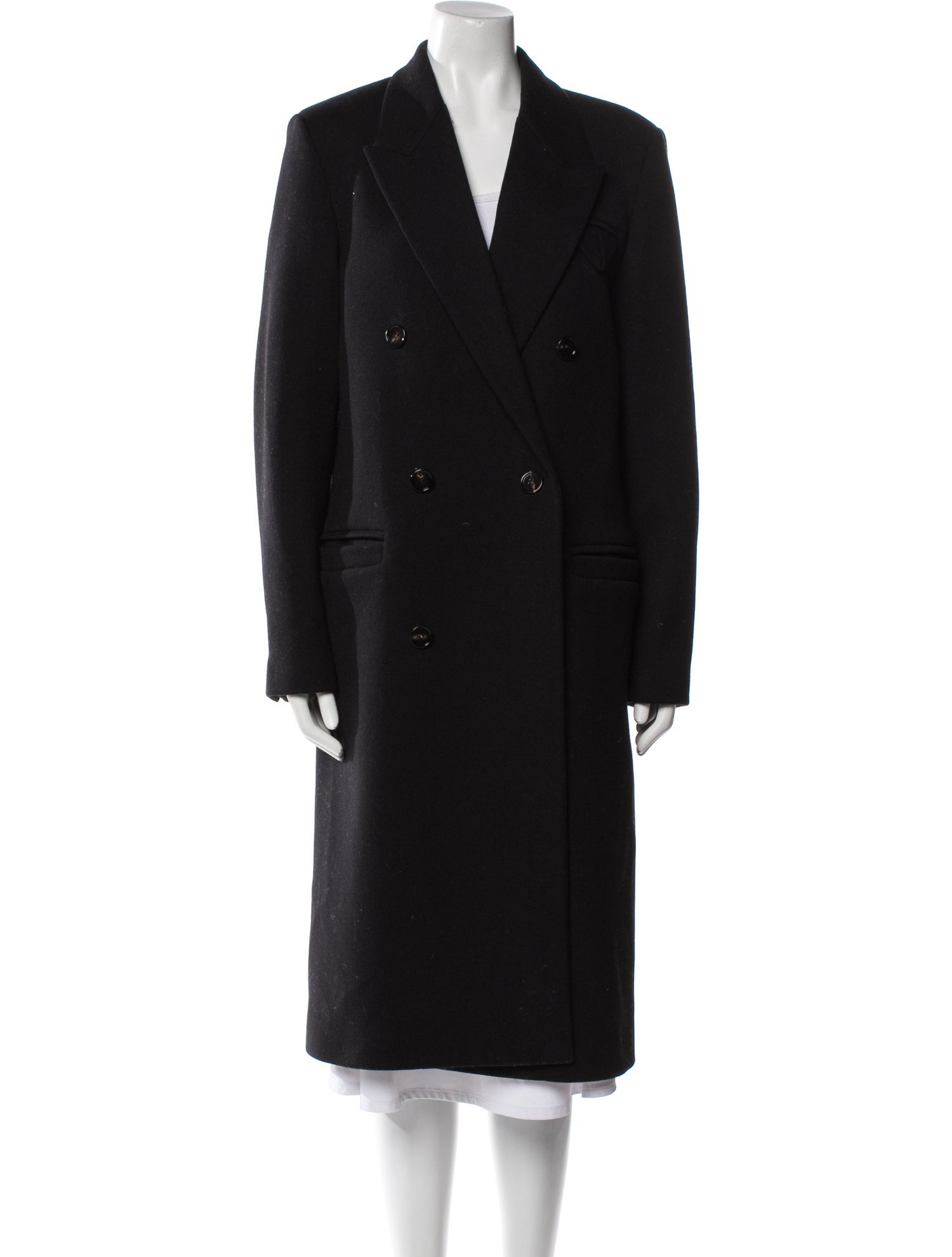 Bottega Veneta Wool Peacoat