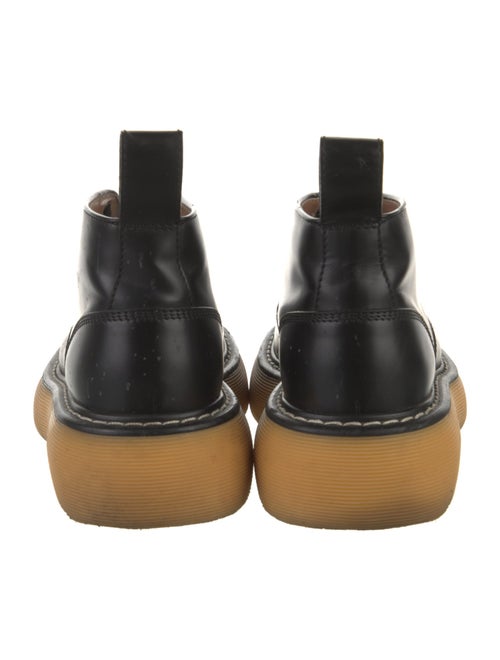 Bottega Veneta Leather Lace-Up Boots