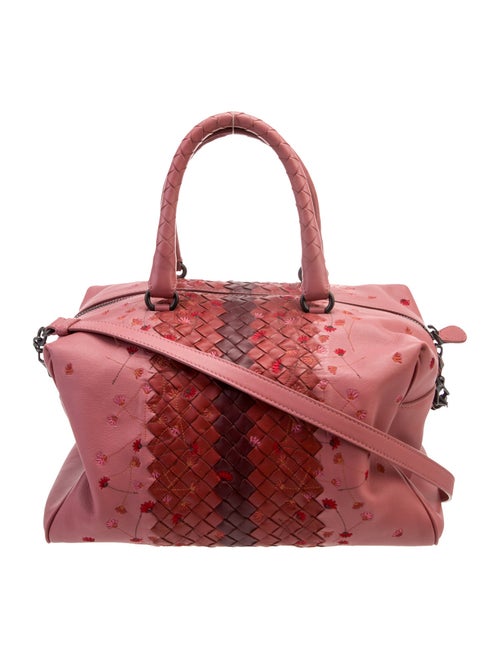 Bottega Veneta Intrecciato Top Handle Bag Medium