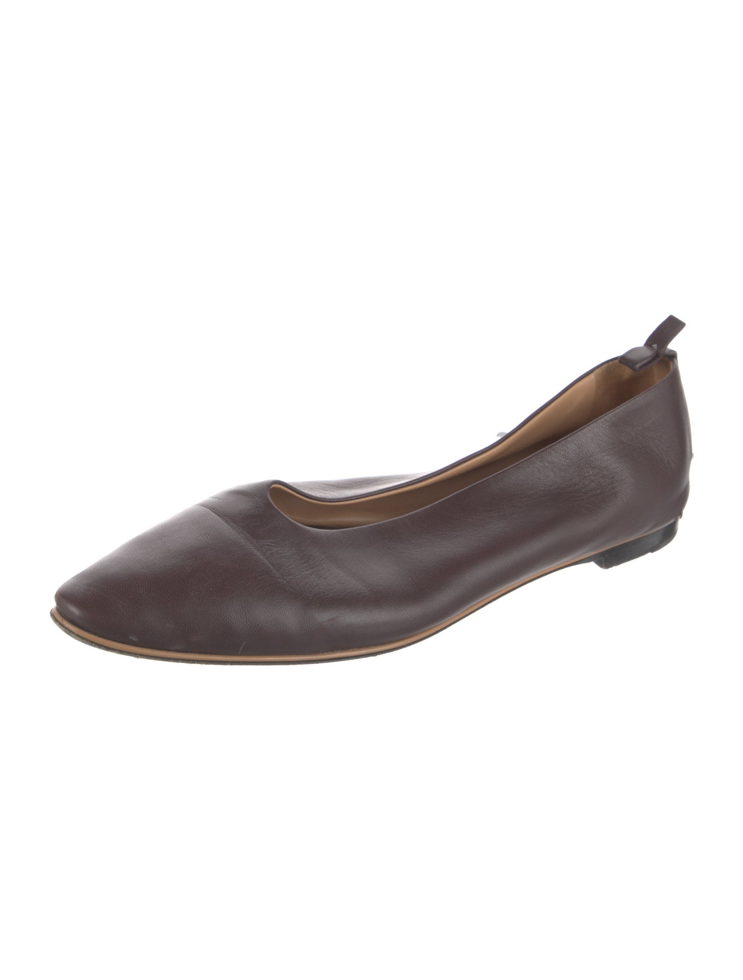 Bottega Veneta Leather Ballet Flats