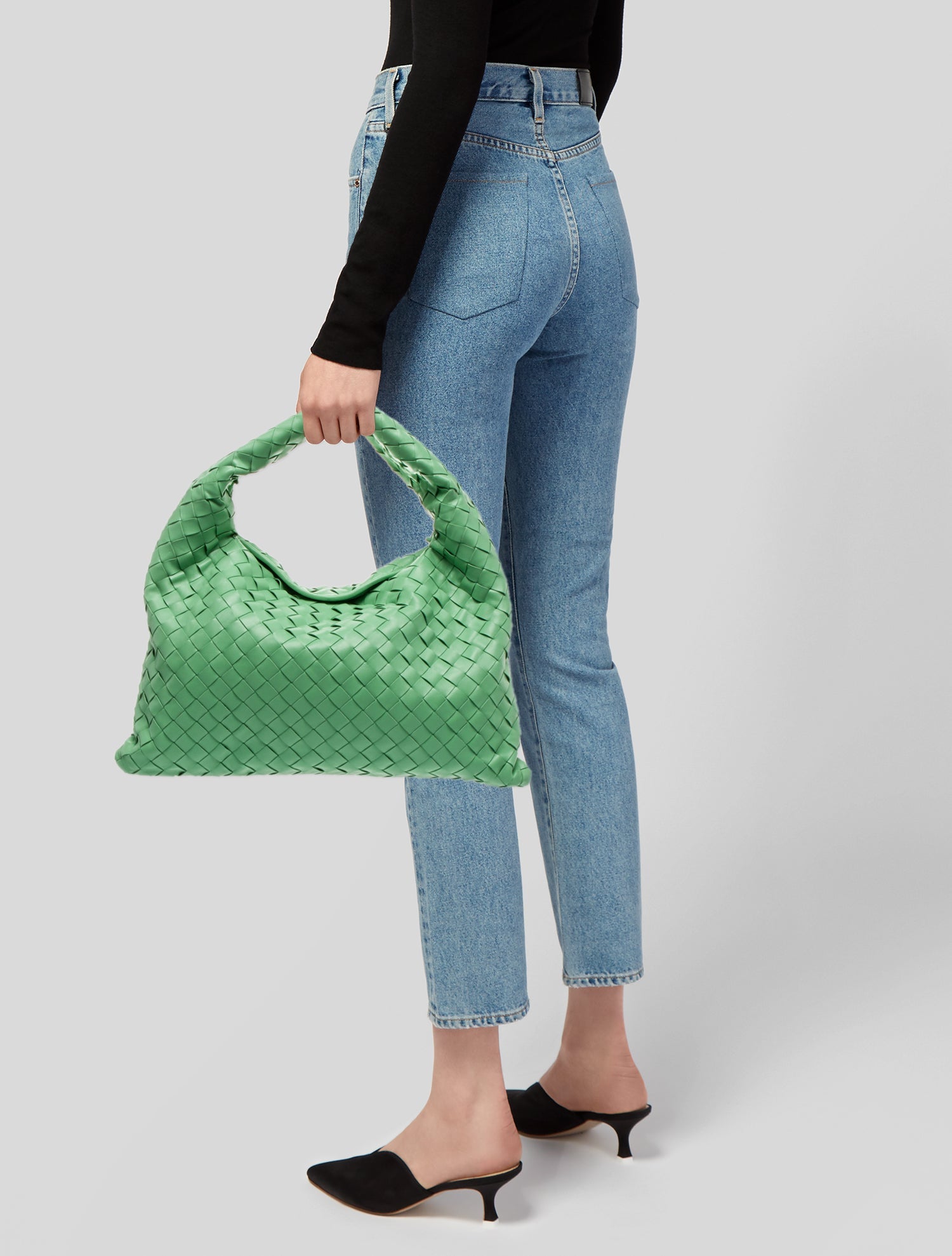 Bottega Veneta Intrecciato Hop Small