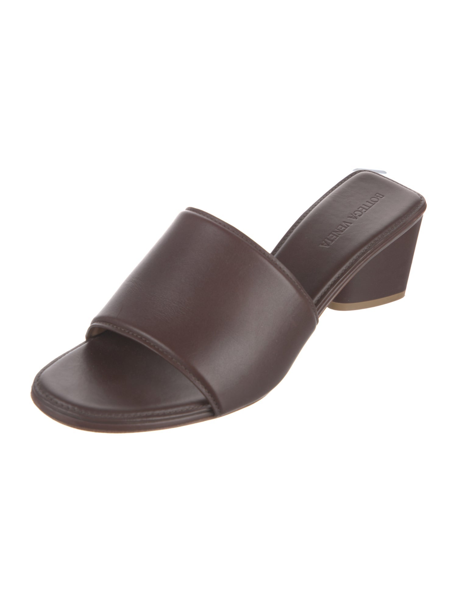 Bottega Veneta Leather Slides