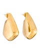 Bottega Veneta Small Fin Drop Earrings