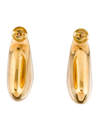 Bottega Veneta Small Fin Drop Earrings