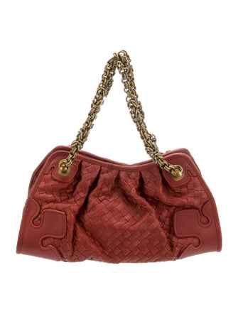 Bottega Veneta Intrecciato Top Handle Bag