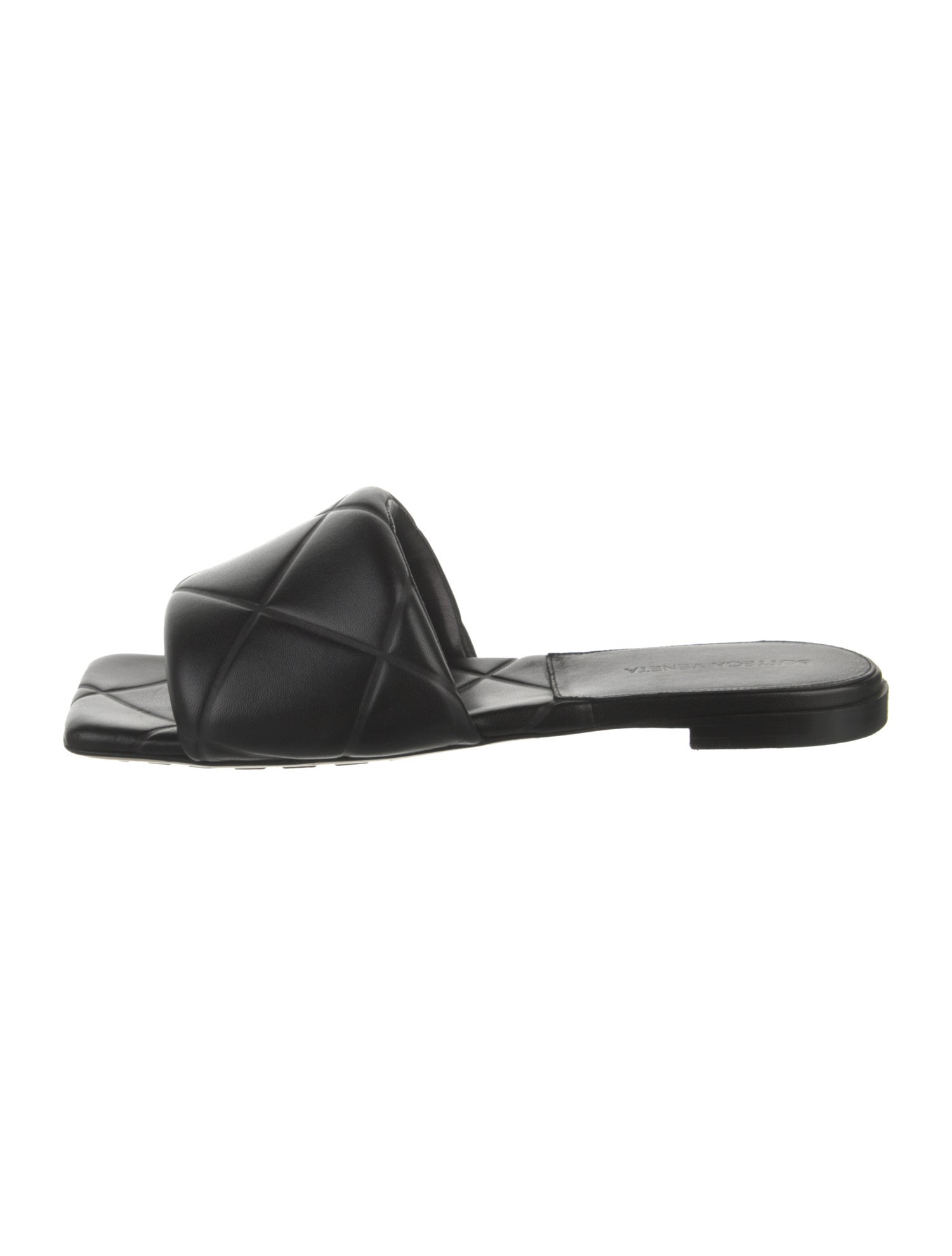 Bottega Veneta Leather Slides