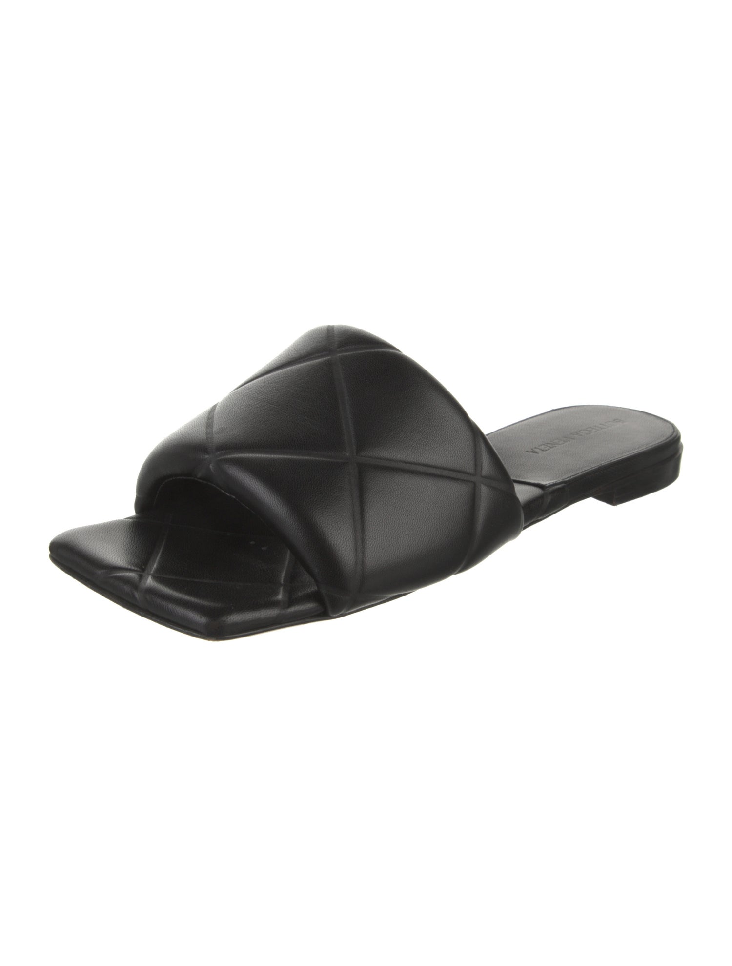 Bottega Veneta Leather Slides