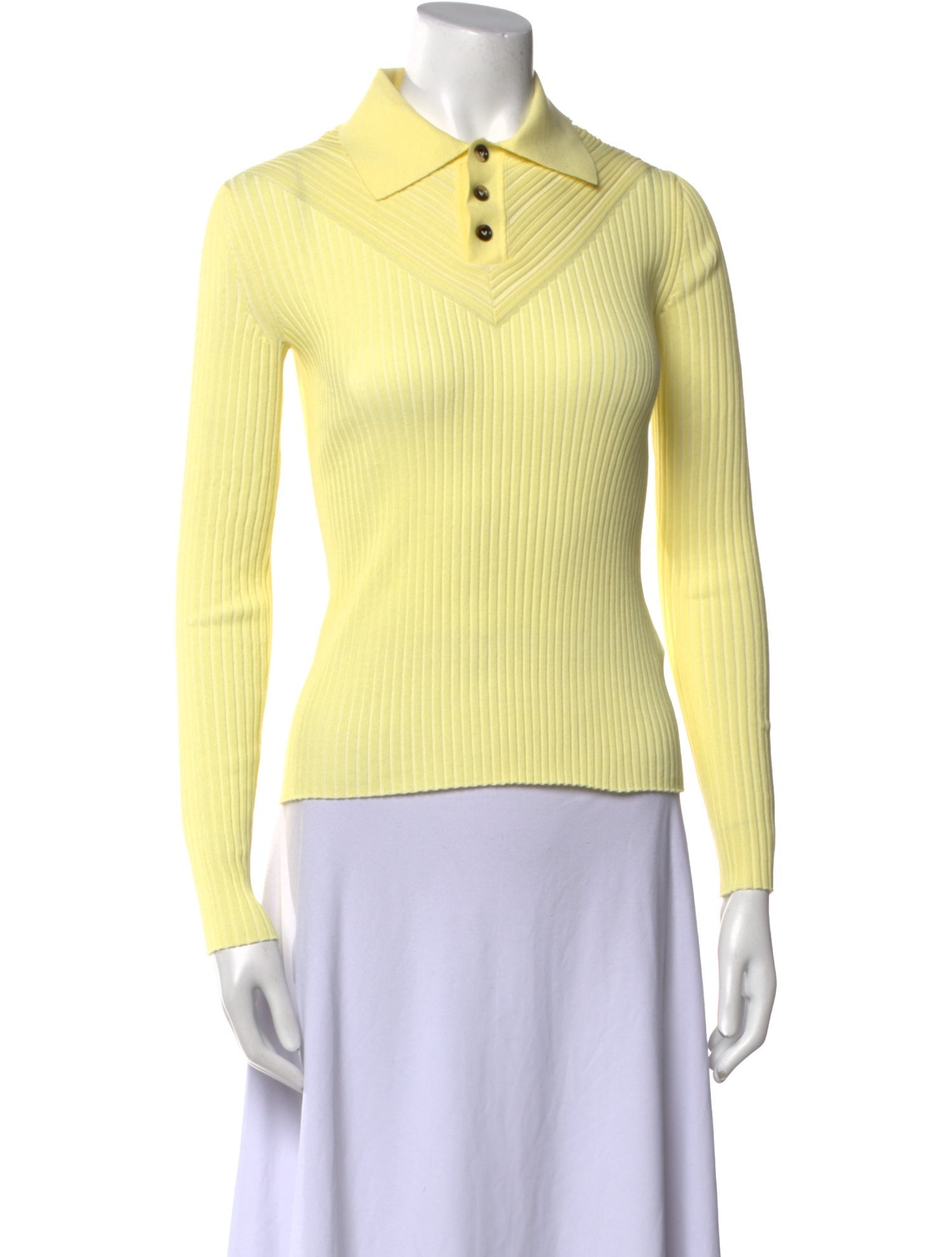 Bottega Veneta Long Sleeve Polo w/ Tags