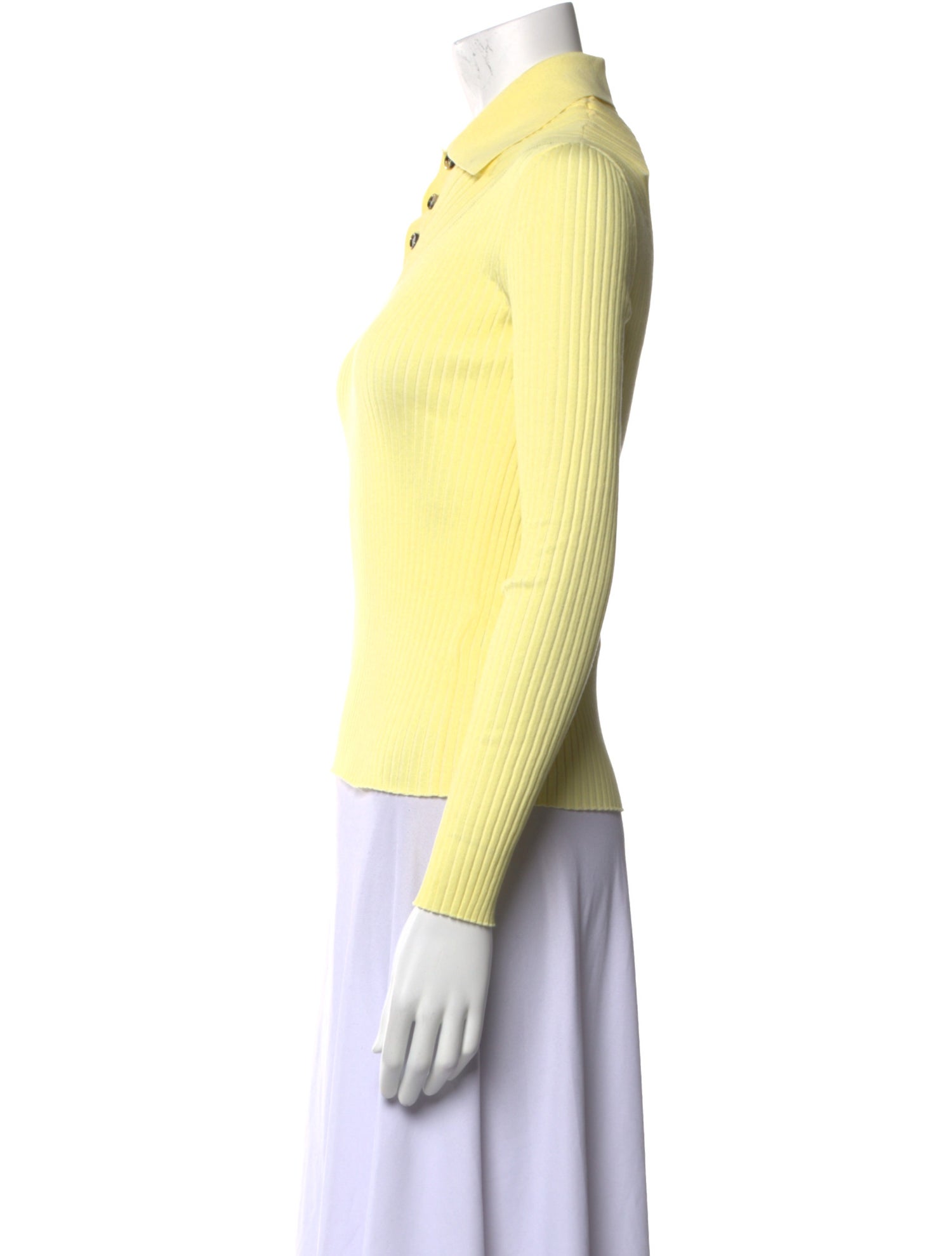 Bottega Veneta Long Sleeve Polo w/ Tags