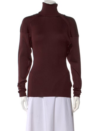 Bottega Veneta Silk Turtleneck Top