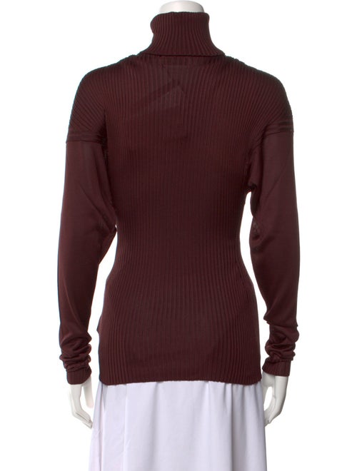 Bottega Veneta Silk Turtleneck Top