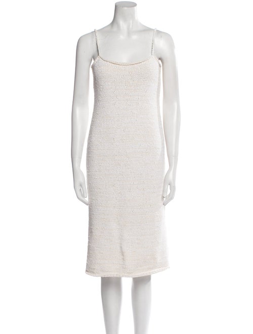 Bottega Veneta Square Neckline Knee-Length Dress
