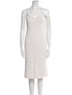 Bottega Veneta Square Neckline Knee-Length Dress