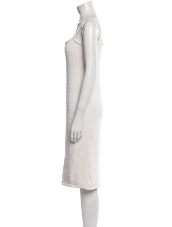 Bottega Veneta Square Neckline Knee-Length Dress