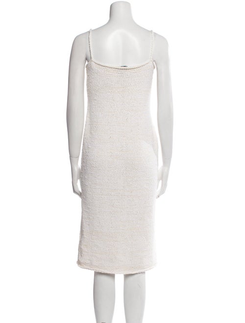 Bottega Veneta Square Neckline Knee-Length Dress