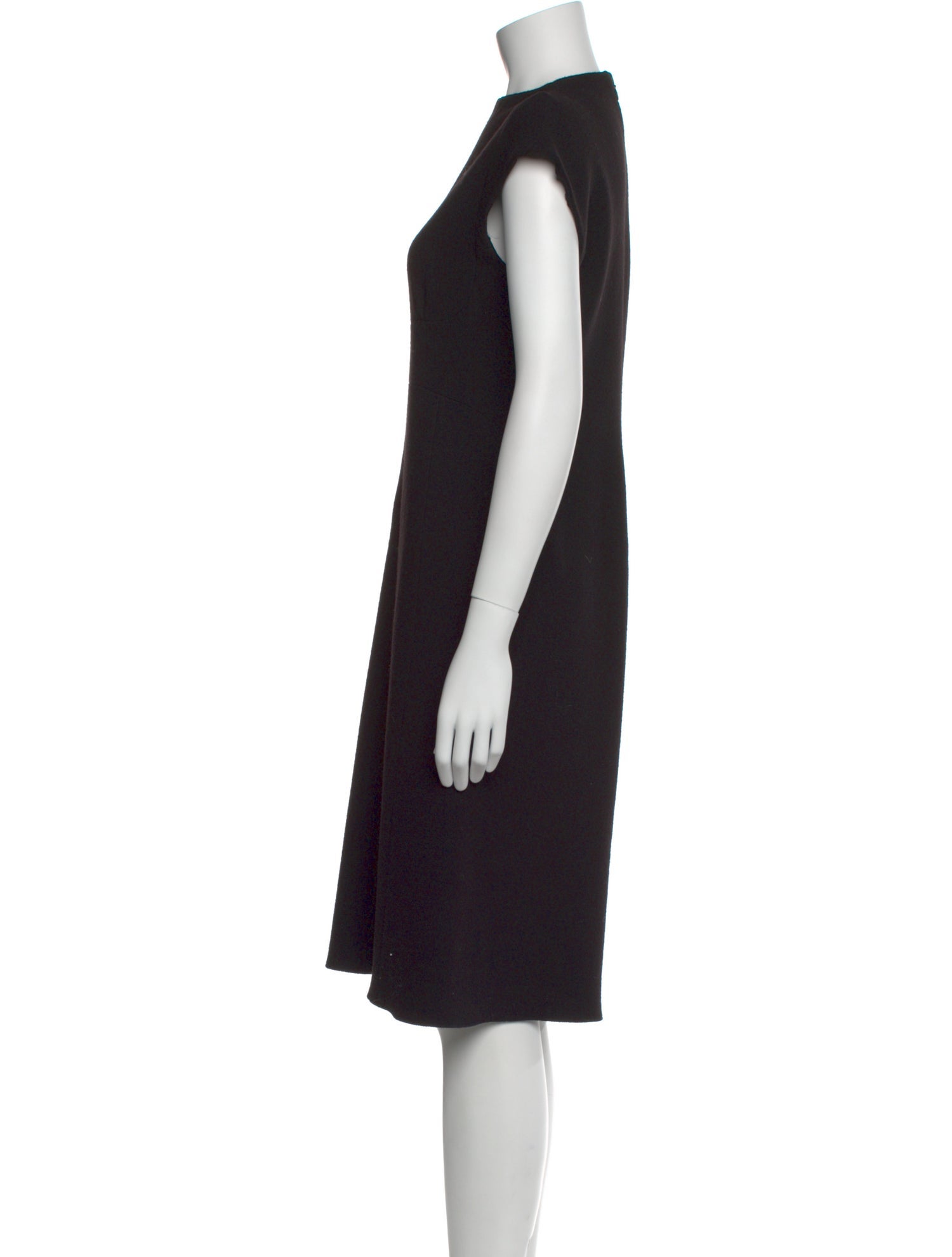 Bottega Veneta Virgin Wool Knee-Length Dress