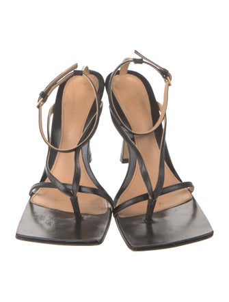 Bottega Veneta Leather Sandals