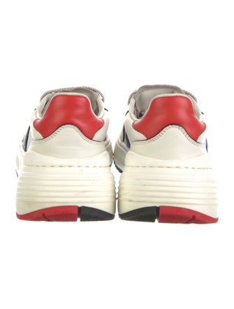 Bottega Veneta Leather Colorblock Pattern Sneakers