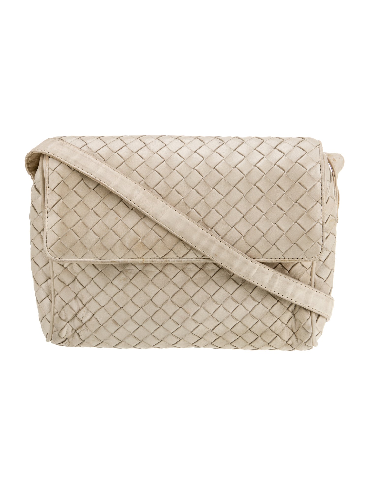 Bottega Veneta Intrecciato Messenger Bag Vintage