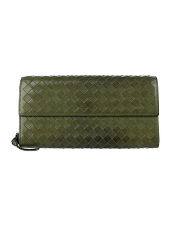 Bottega Veneta Intrecciato Weave Intrecciato Weave Continental Wallet