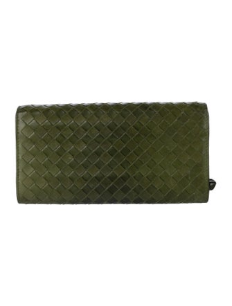 Bottega Veneta Intrecciato Weave Intrecciato Weave Continental Wallet