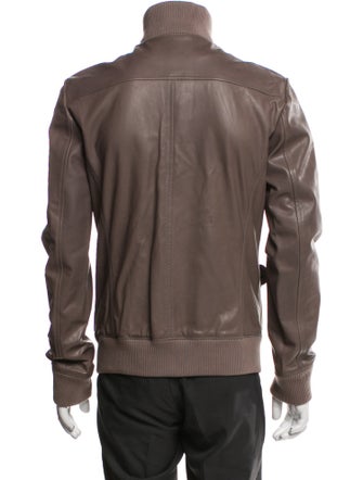 Bottega Veneta Leather Utility Jacket