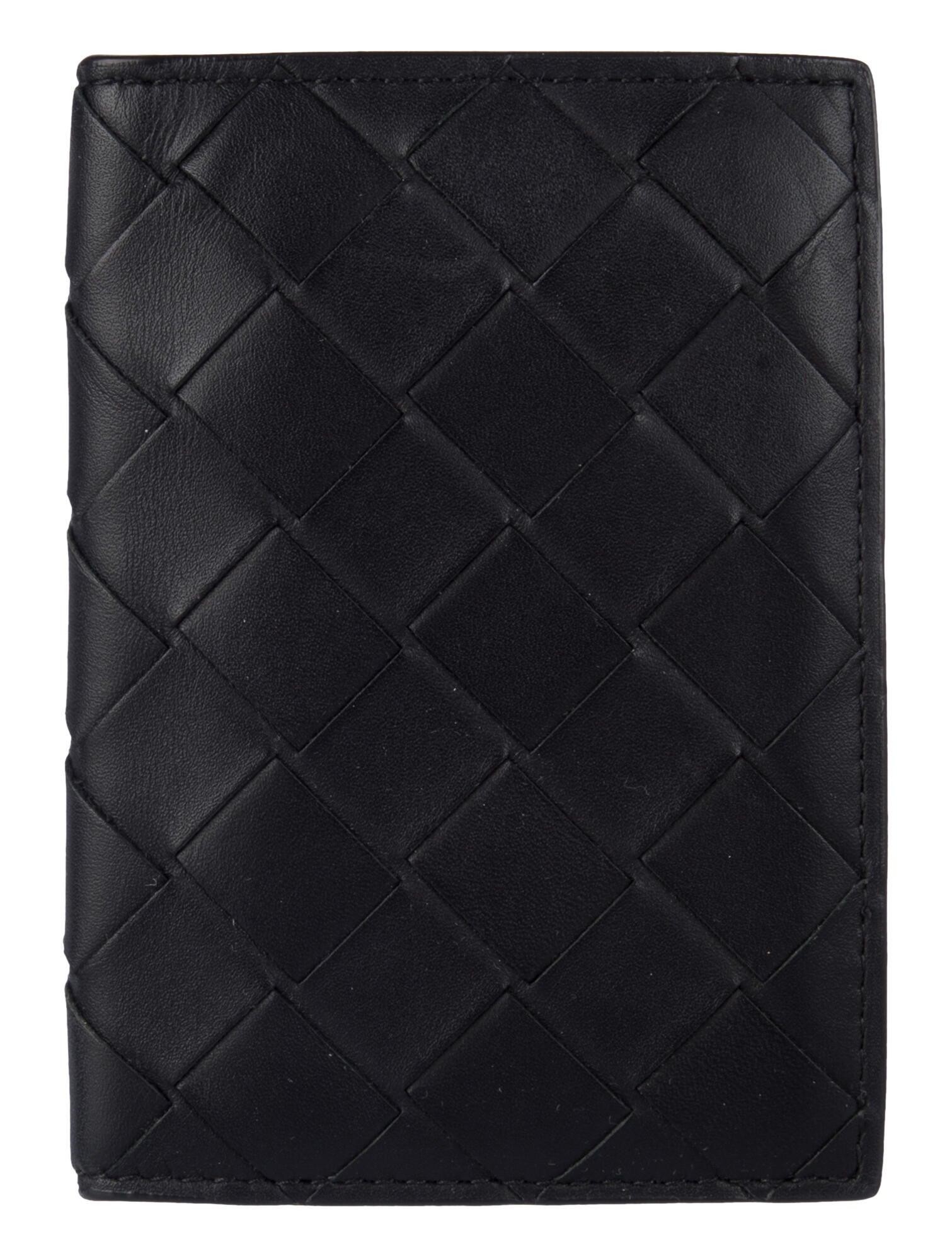 Bottega Veneta Intrecciato Weave Leather Wallet
