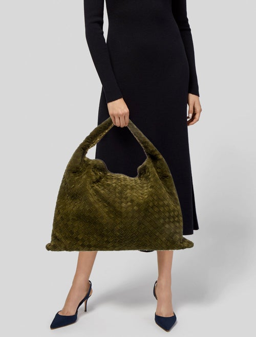 Bottega Veneta Intrecciato Hop Large