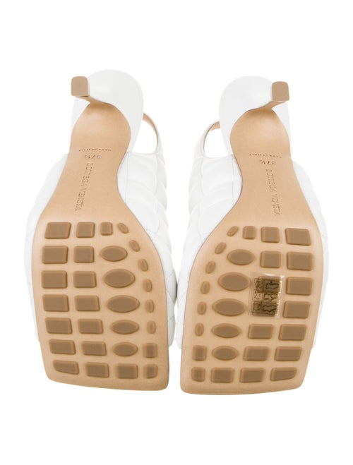 Bottega Veneta Leather Slingback Sandals