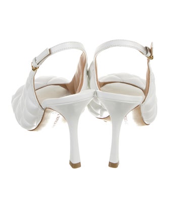 Bottega Veneta Leather Slingback Sandals