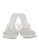 Bottega Veneta Rubber Leather Trim Embellishment Slides