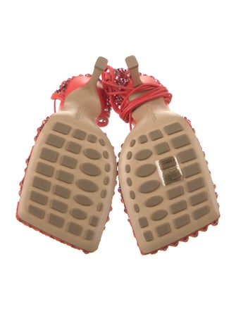 Bottega Veneta Mesh Printed D'Orsay Pumps