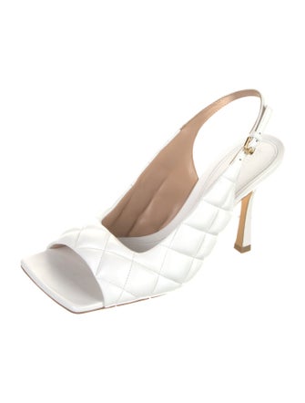 Bottega Veneta Leather Slingback Sandals