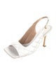 Bottega Veneta Leather Slingback Sandals