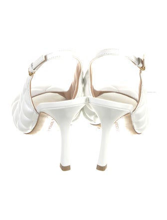 Bottega Veneta Leather Slingback Sandals